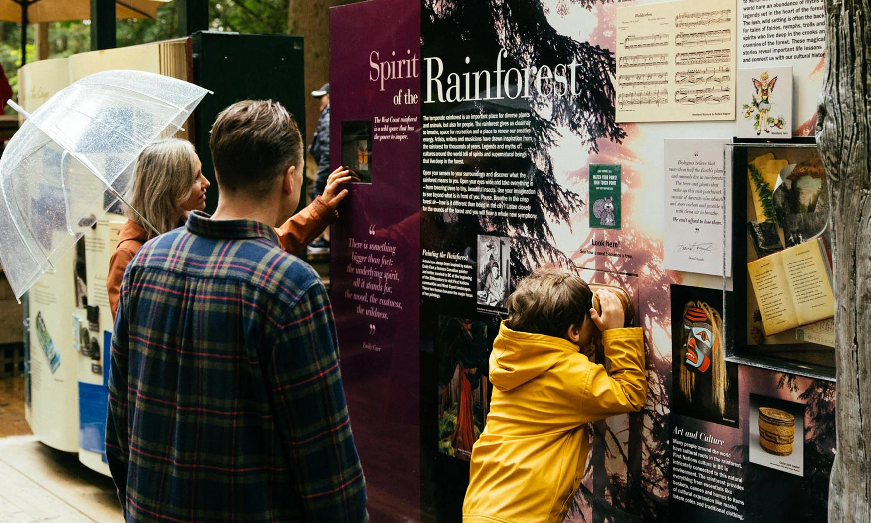 Cap Kids at Capilano Suspension Bridge Park